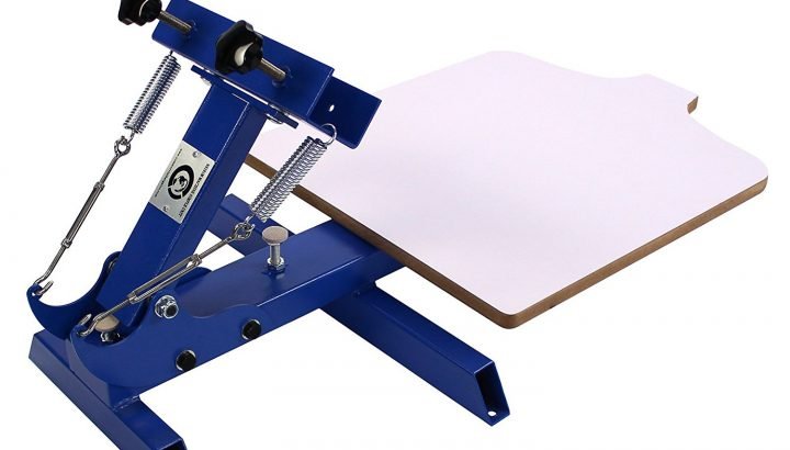 Simple Single 1 Color 1 Station T-shirt Silk Screen Printing Machine NS101