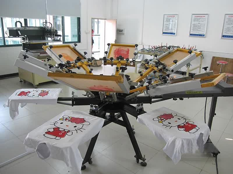 Cost Of T Shirt Screen Printing Machine