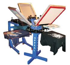 manual screen printing machine