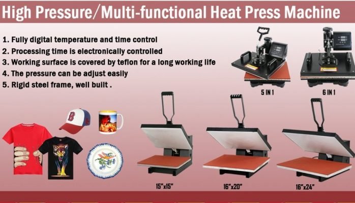 digital heat press machine for tshirt printing