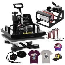 best digital t-shirt printer Mophorn Heat Press Multifunction Sublimation Heat Press Machine.