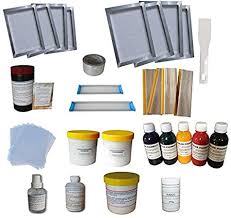 Simple bundle screen printing kit