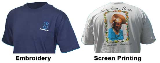 Difference Between Embroidery And Screen Printing | Custom Embroidery