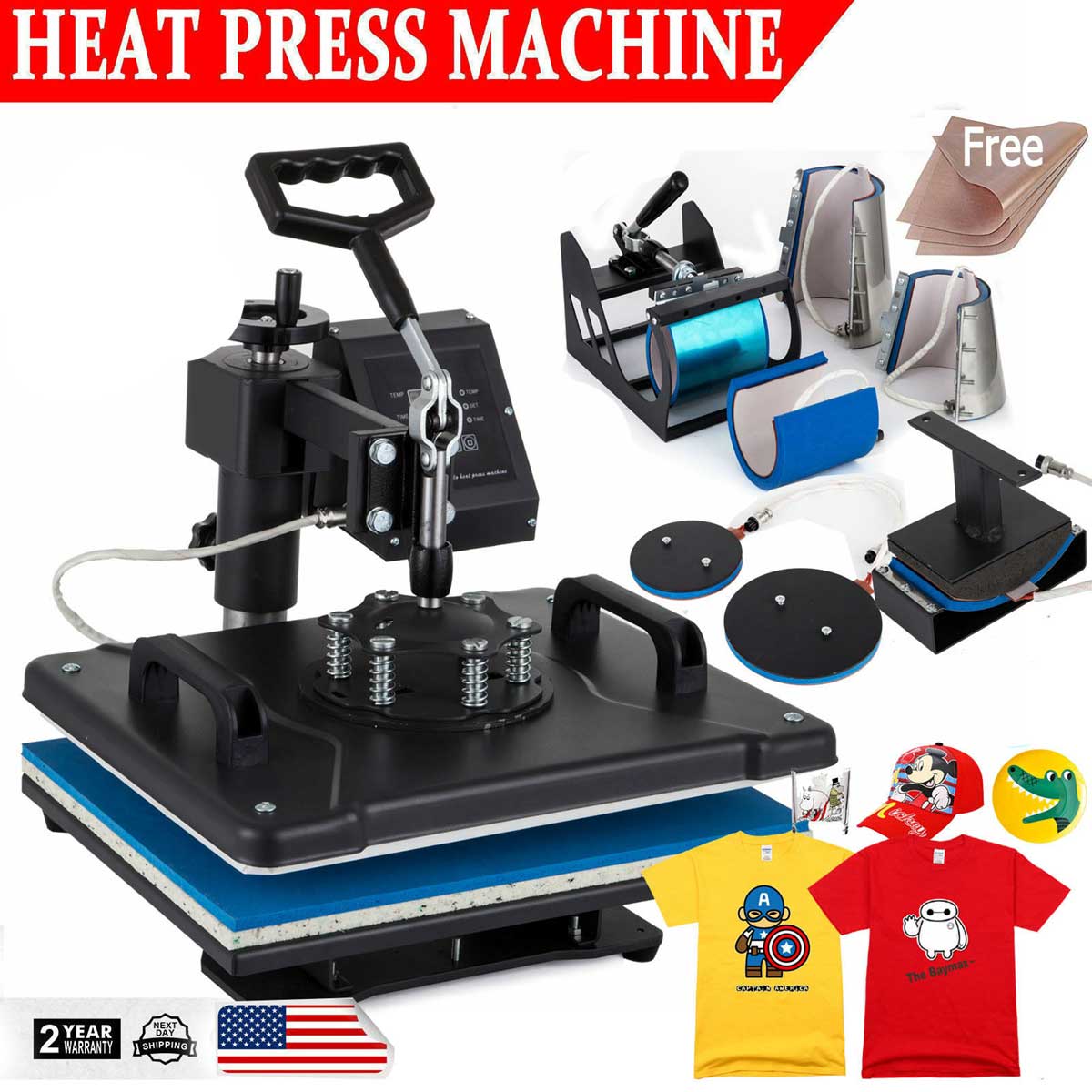 commercial heat press machine