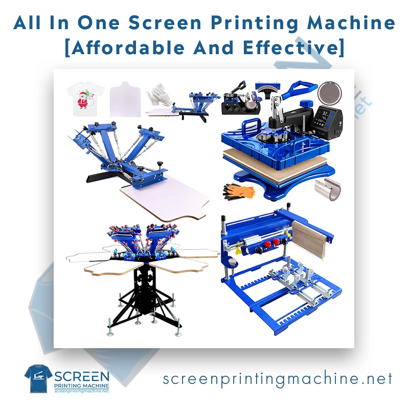 All In One Screen Printing Machine 