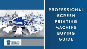 Professional screen printing machine