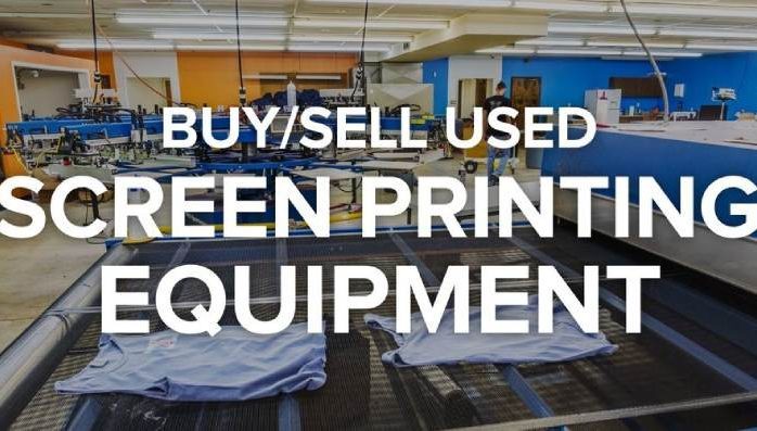 Buying Used Screen Printing Equipment - Pros and Cons