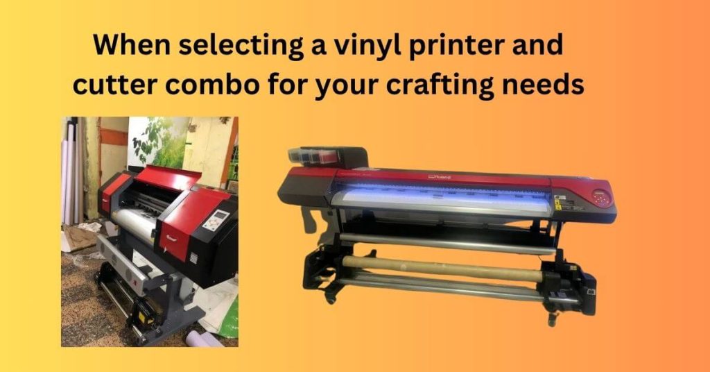 Choosing the Best Vinyl Printer and Cutter Combo for Your Crafting Needs