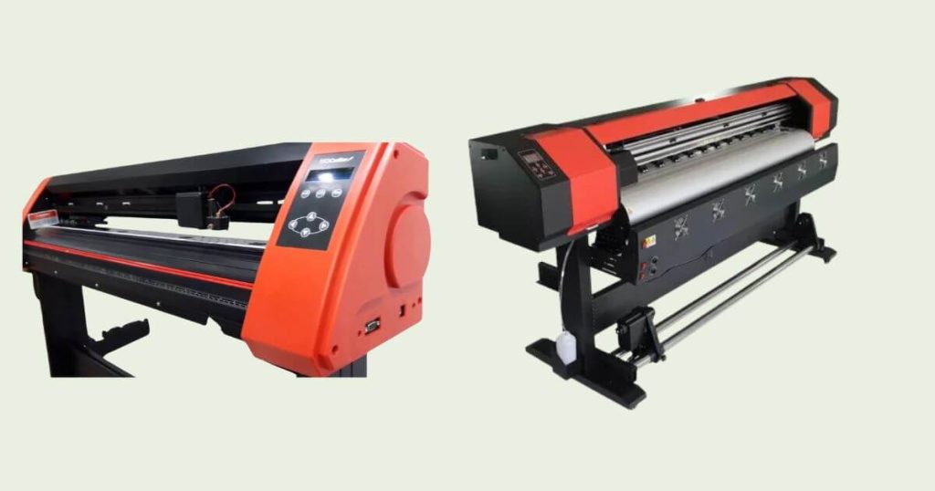 vinyl printing and cutting machine